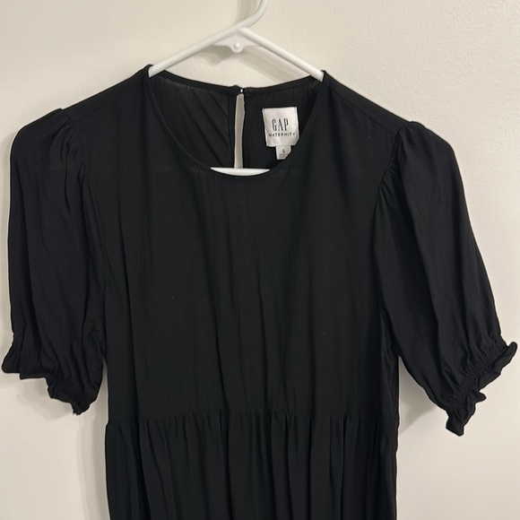 Gap Maternity Puff Sleeve Midi Dress - Picture 3 of 6